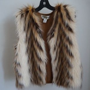 Vintage Victoria Harbour Faux Fur Vest